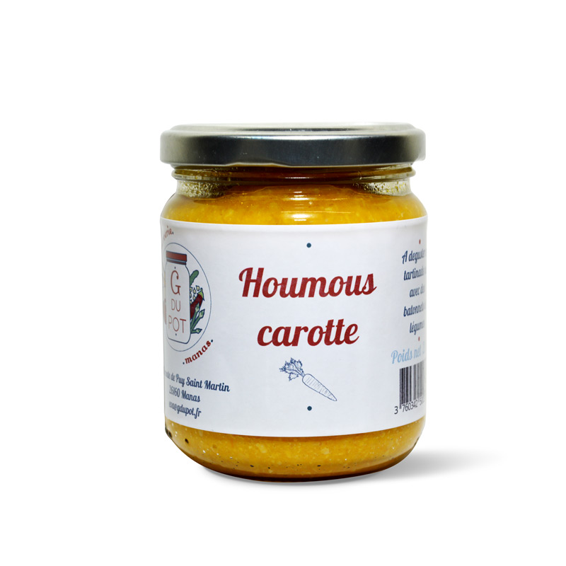 Houmous carotte